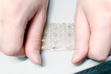 Artificial skin for prosthetic. Photo credit IFLScience.
